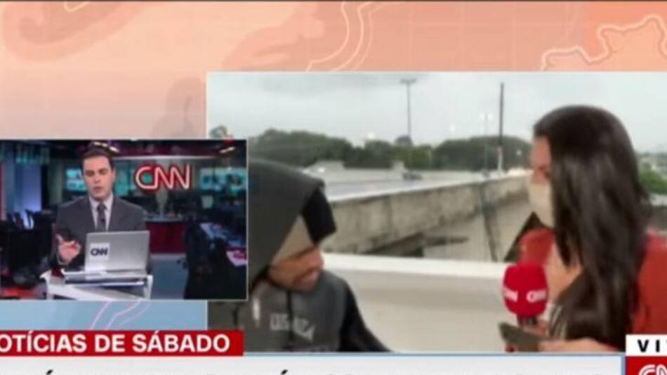 Periodista de CNN asaltada en vivo en Brasil