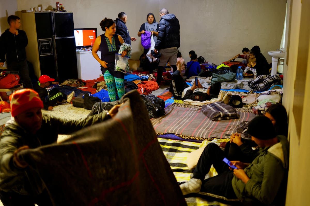 Migrantes venezolanos en EEUU. Foto: Reuters.