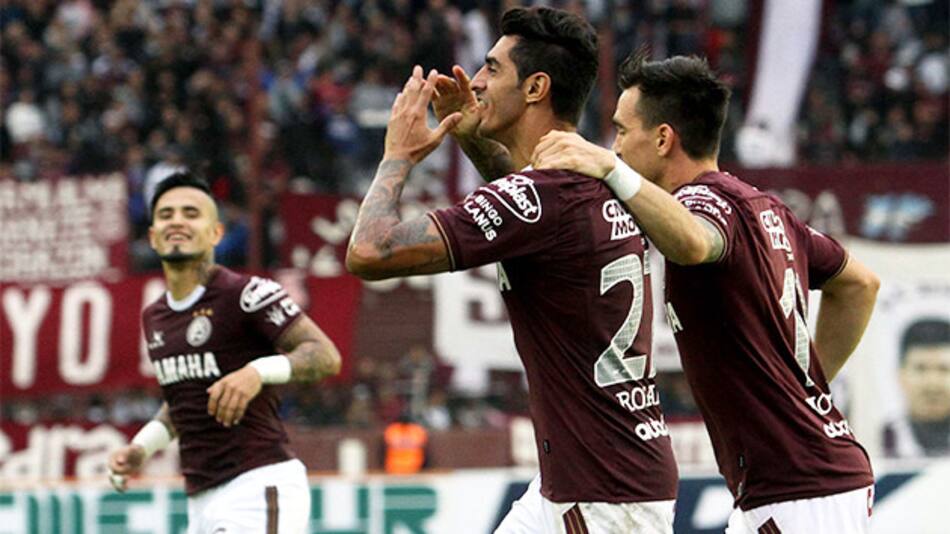 Gol de Lanús (DYN)