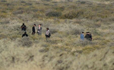 Rastrillaje en Chubut. Foto: elchubut