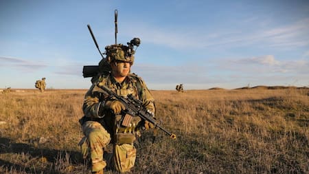 Soldado estadounidense. Foto: Instagram @usarmy