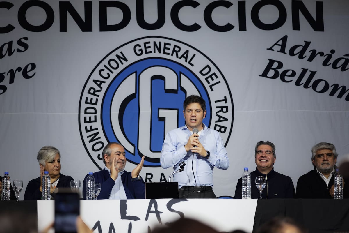 Axel Kicillof en Chaco.