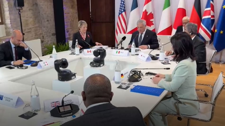 El G7 reunió a los jefes de las diplomacias de los países más industrializados del mundo. Foto: EFE.