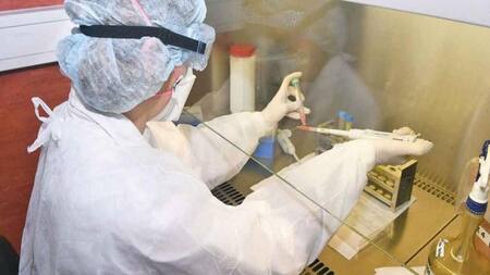 Test de coronavirus en el Instituto Malbrán