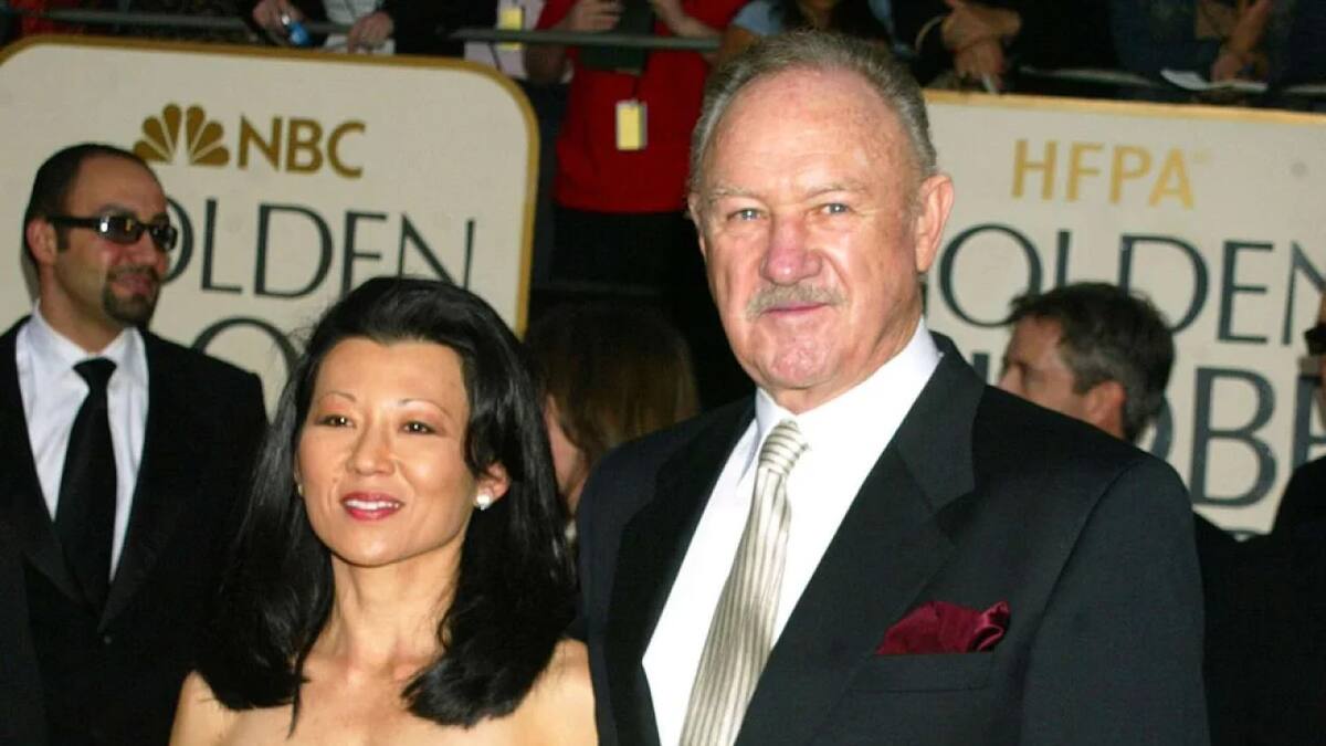 Gene Hackman y su esposa Betsy Arakawa. Foto: X.
