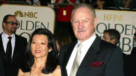 Gene Hackman y su esposa Betsy Arakawa. Foto: X.