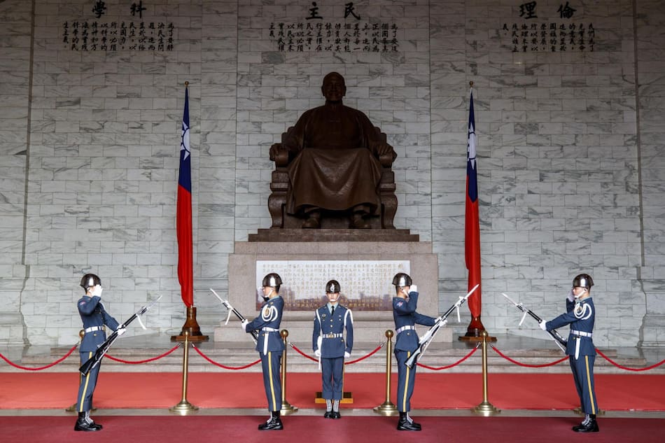 Ejercicios militares chinos cerca de Taiwán. Foto: EFE.