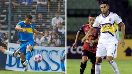 Fabra y Zambrano, Boca. Fotos: NA