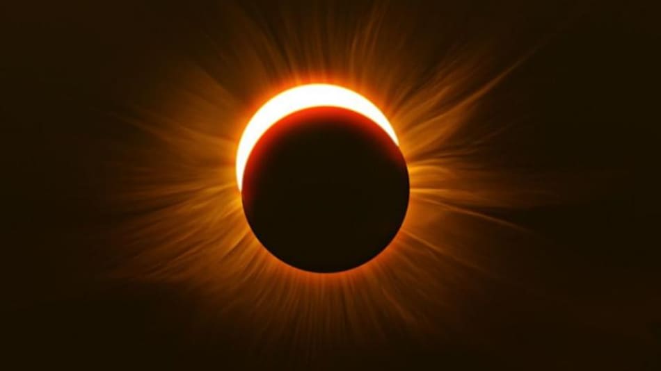 Eclipse solar, foto NA