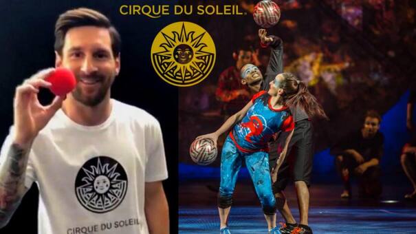Messi al Cirque du Soleil