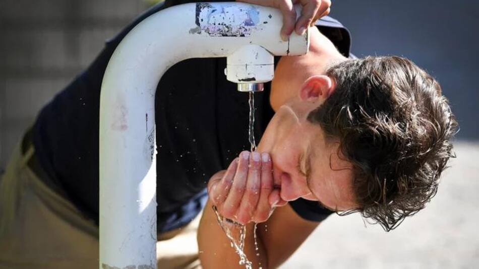 Ola de calor en Europa. Foto: EFE.