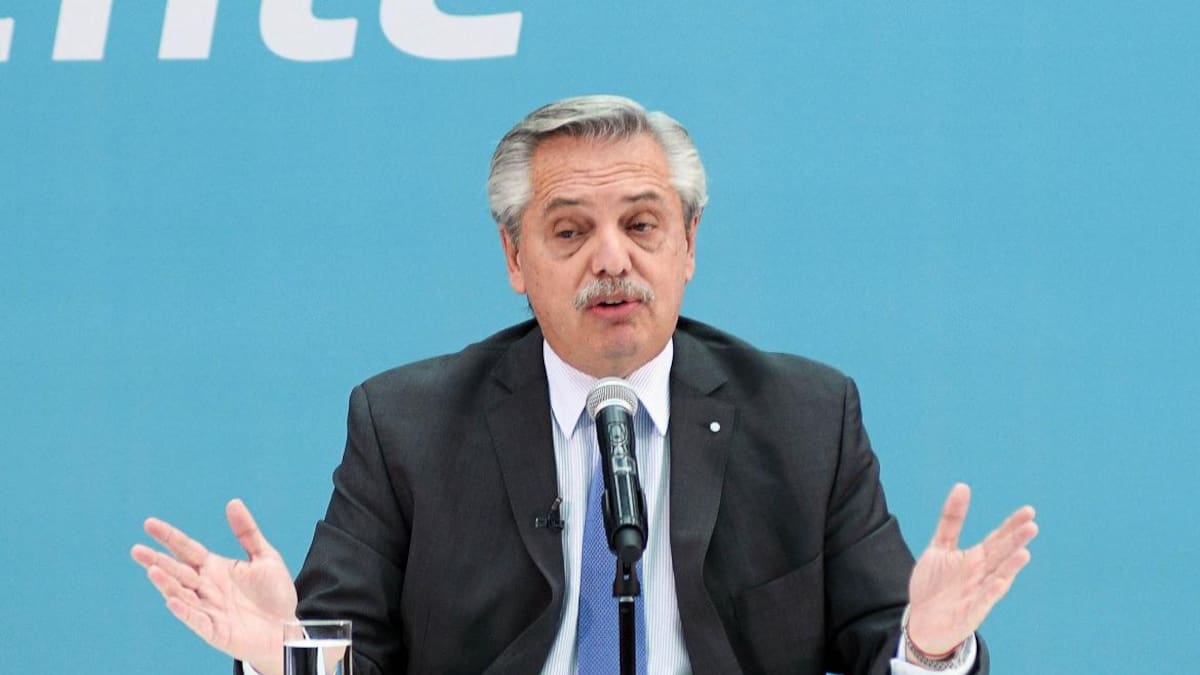 Alberto Fernández. Foto: NA.