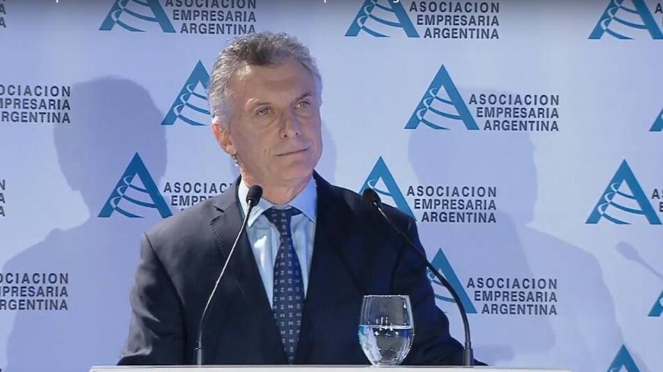 Mauricio Macri, IV Jornada de la Asociación Empresaria Argentina, YouTube Casa Rosada