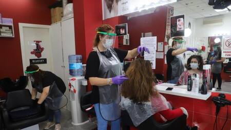 Coronavirus, peluquerías