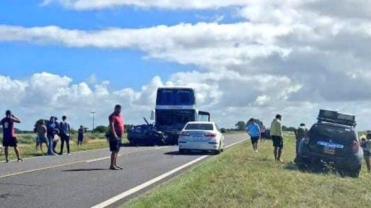 Choque fatal en Ruta 11. Foto: NA.