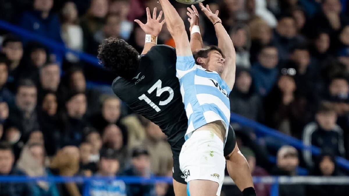 Los Pumas vs All Blacks.