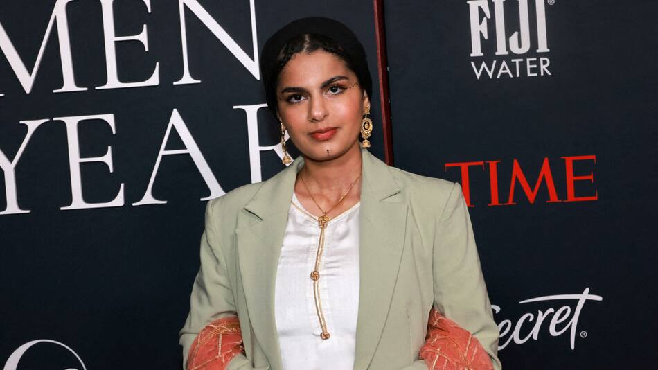 La activista climática Ayisha Siddiqa. Reuters