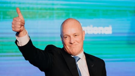 Christopher Luxon, nuevo primer ministro de Nueva Zelanda. Foto: Reuters.