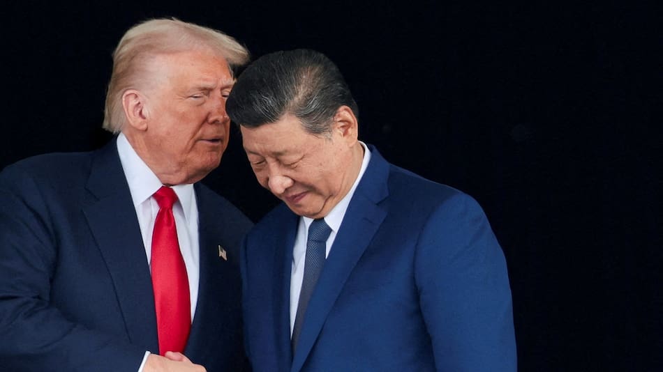 Donald Trump y Xi Jinping.