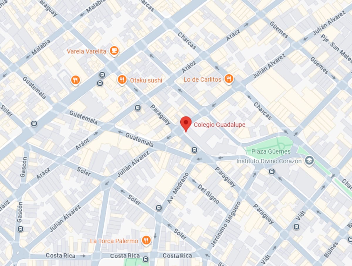 Colegio Guadalupe de Buenos Aires.
