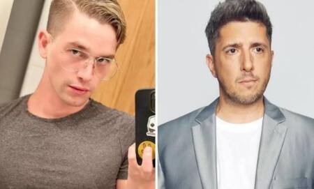 Lucas Benvenuto y Jey Mammon. Foto: NA.