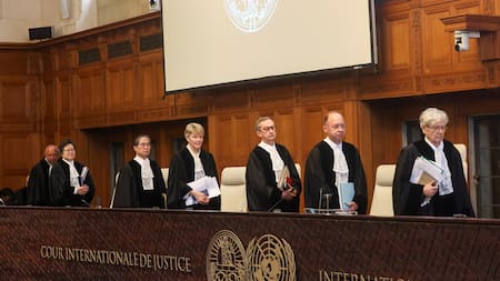 Corte Internacional de Justicia, CIJ. Foto: Reuters.