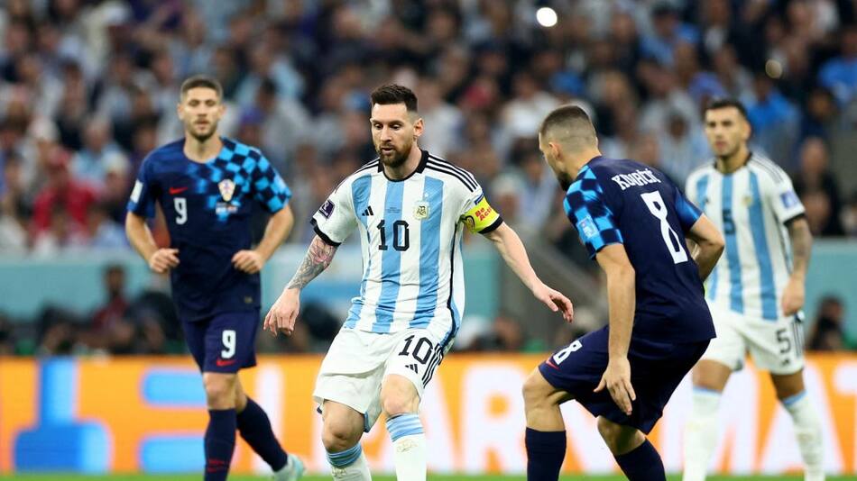 Mundial Qatar 2022 - Argentina vs. Croacia - Semifinal. Foto: EFE .