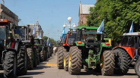 Paro del campo, protesta, NA