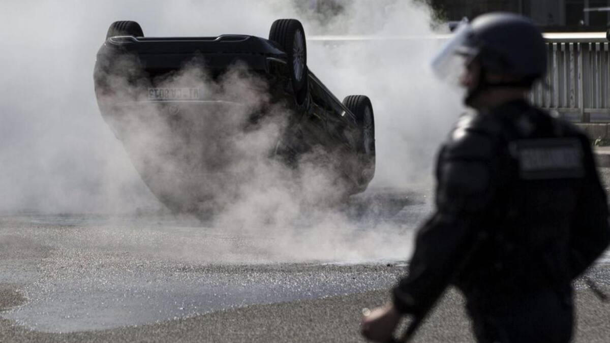 Protestas contra Uber, foto EFE