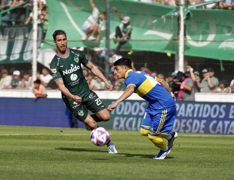 Liga Profesional de Fútbol, Sarmiento vs. Boca. Foto: @CASarmientoOf.