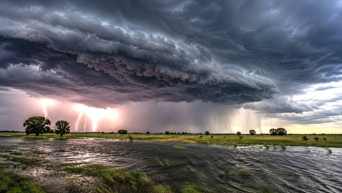 La imagen que preocupa a los expertos: más tormentas y campos inundados por el avance de El Niño