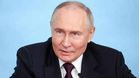 Vladímir Putin cumple 25 años en el poder de Rusia. Foto: EFE.