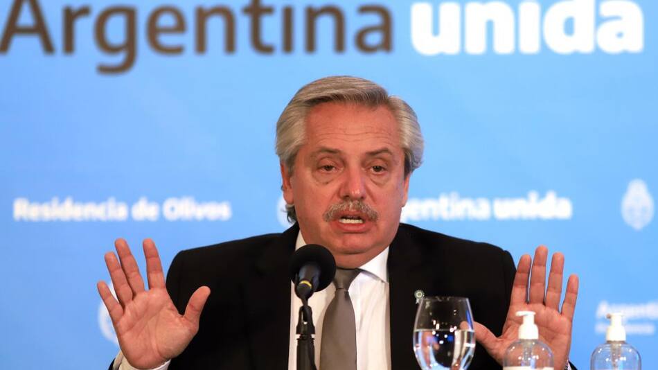 Alberto Fernández, presidente, residencia de Olivos, NA