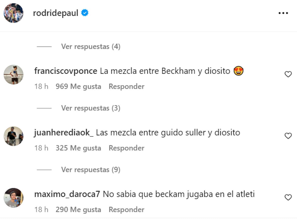 Más comentarios en el posteo. Foto: Instagram.