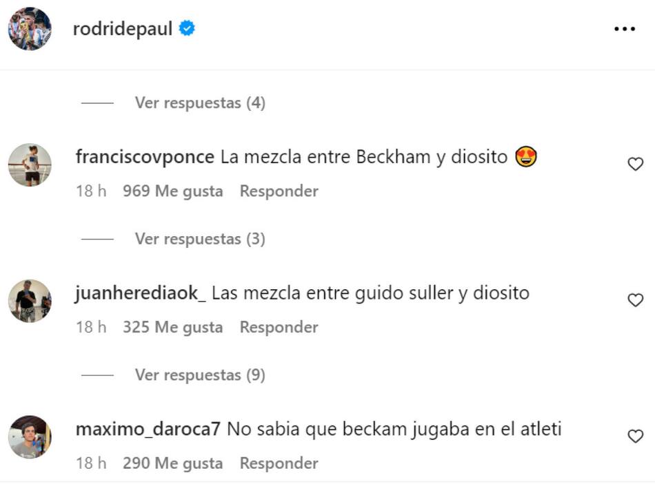 Más comentarios en el posteo. Foto: Instagram.
