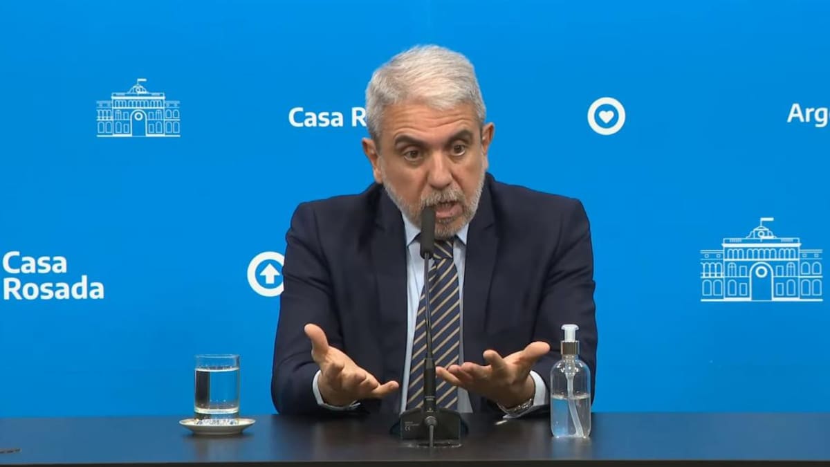 Aníbal Fernández, ministro de Seguridad, Gobierno, NA
