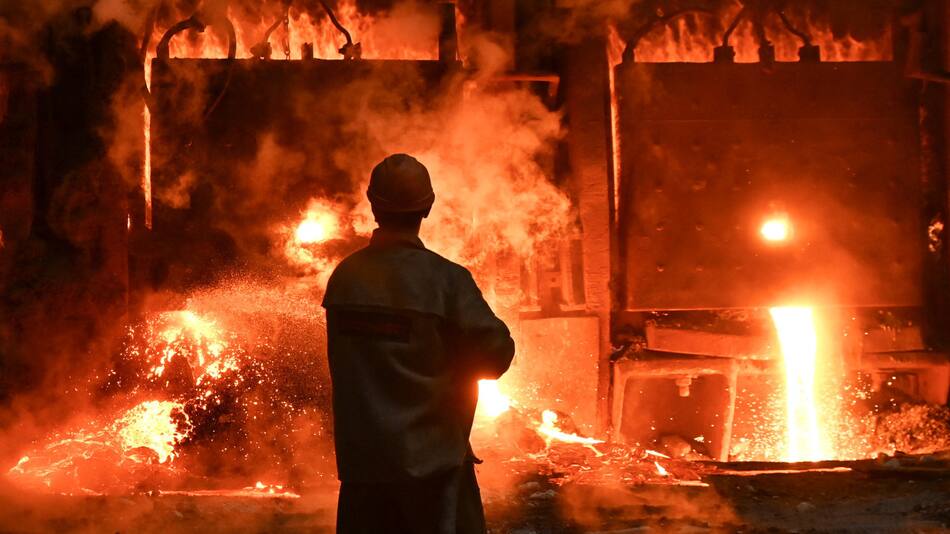 Los desastres que generó el misil balístico hipersónico lanzado por Rusia. Foto: Reuters.