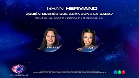 Así quedó la placa de Gran Hermano. Foto: Telefe.