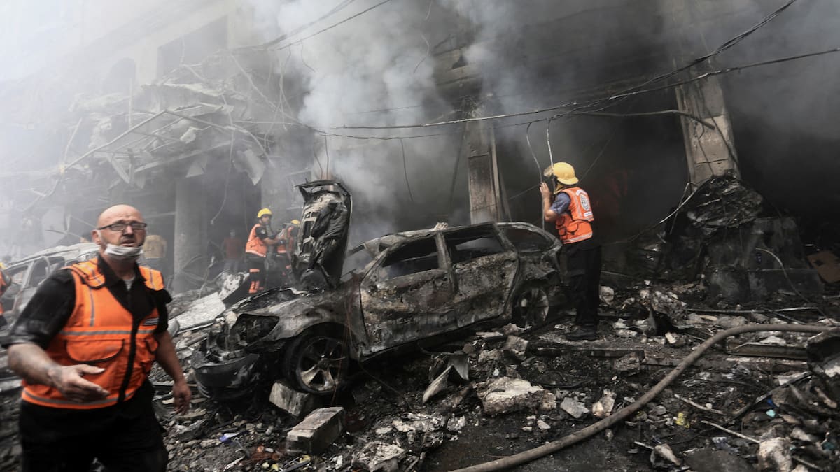Conflicto en Medio Oriente. Foto: Reuters.