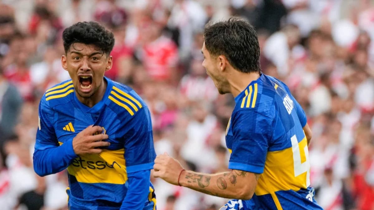 El gol de Cristian Medina. Foto: NA