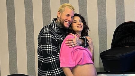 "Bienvenida emperatriz": nació la hija de Alex Caniggia y Melody Luz