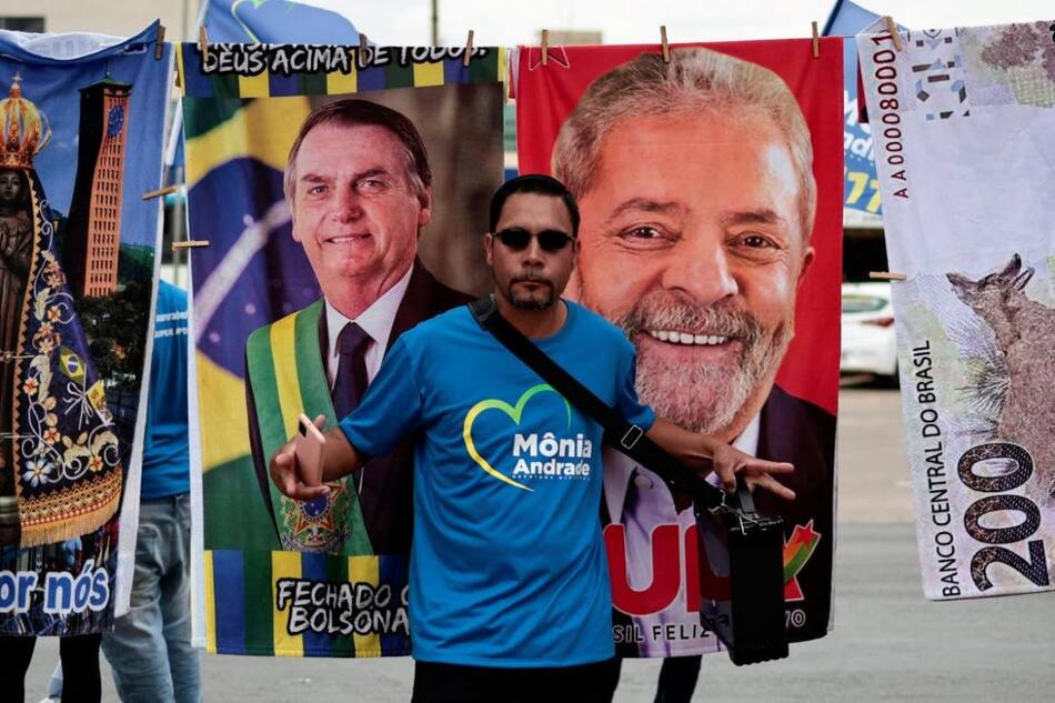 Campaña Brasil 2022 Lula y Bolsonaro_ Foto Reuters