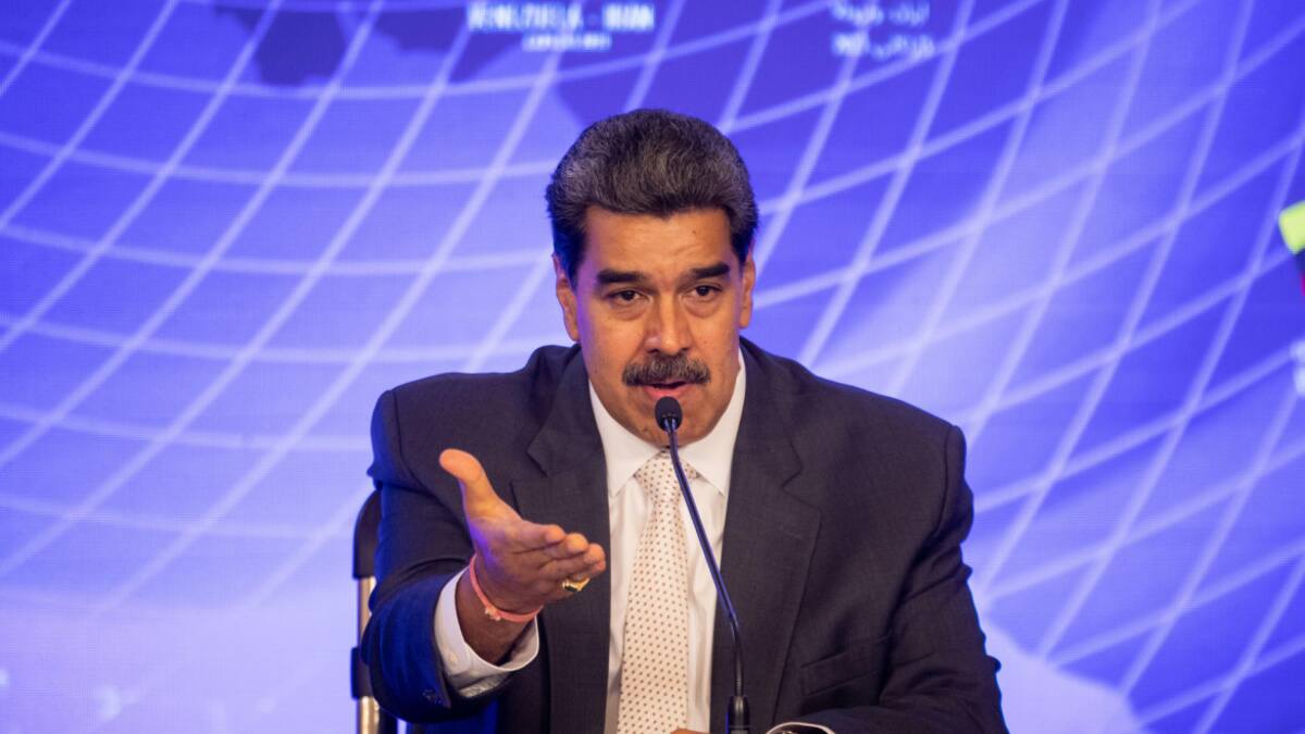 Nicolás Maduro, presidente de Venezuela. Foto: EFE.
