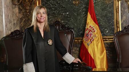 Isabel Perelló, elegida por el Consejo General del Poder Judicial (CGPJ) como presidenta de la institución y del Tribunal Supremo. EFE
