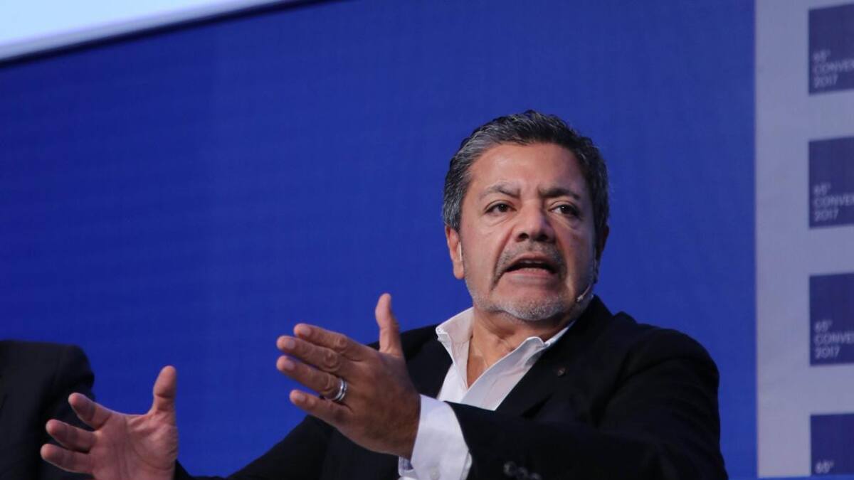 Gerardo Martínez, presidente de Uocra, Agencia NA