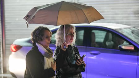 Lluvia, estado del clima. Foto: NA.