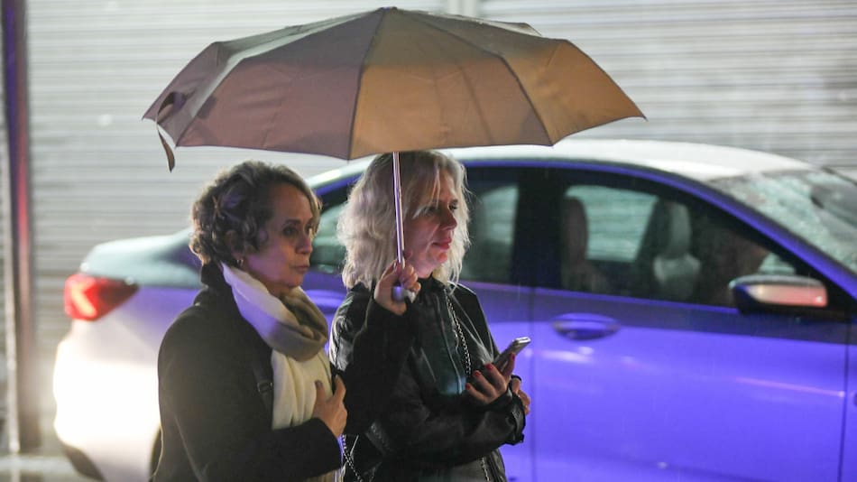 Lluvia, estado del clima. Foto: NA.