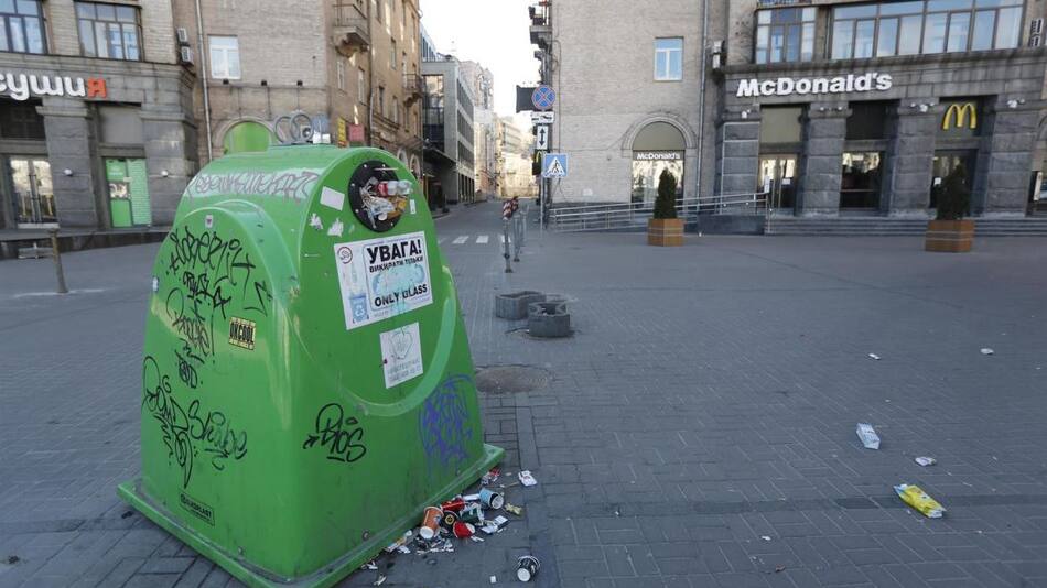 Kiev, ciudad fantasma en medio del conflicto entre Ucrania y Rusia, AGENCIA EFE
