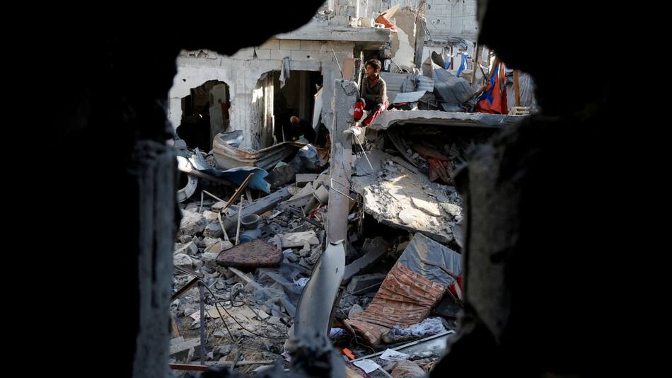 Nuevos ataques de Israel contra la Franja de Gaza. Foto: Reuters.