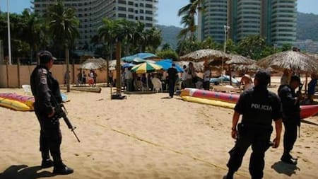 Inseguridad y violencia en Acapulco - México - Policías
